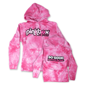 Pinkbox Doughnuts limted edition tie dye hoodie