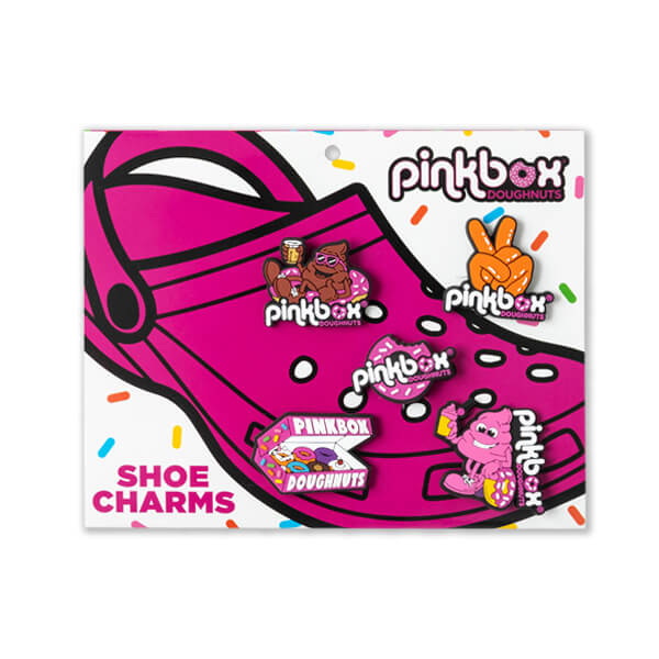 Pinkbox Doughnuts Crocs charms