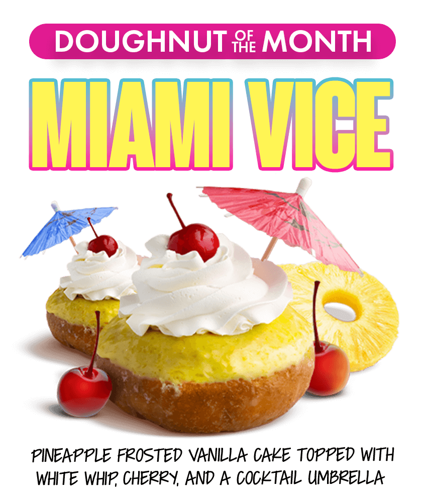 April doughnut of the month