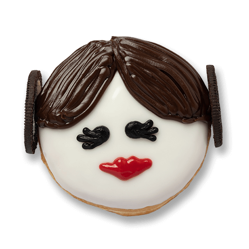 Princess Leia Star Wars doughnut