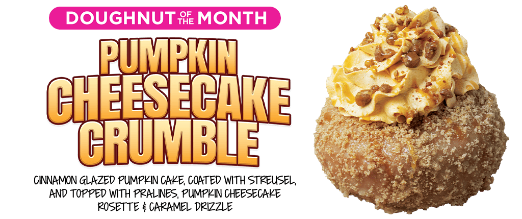 Pumpkin Cheesecake Crumble