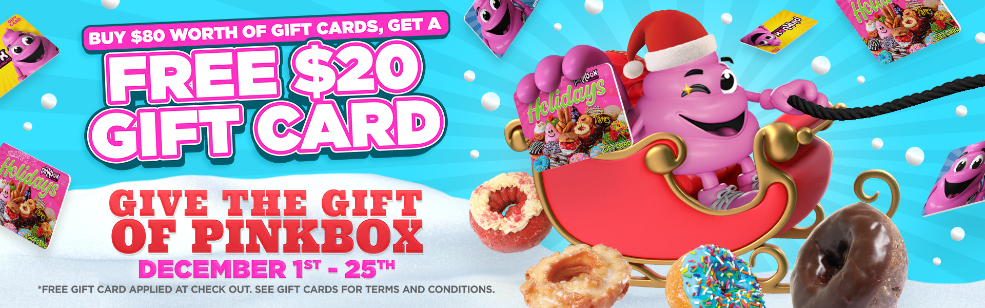 Cyber Monday 2025, Spend $80, Get $20 Gift Cards