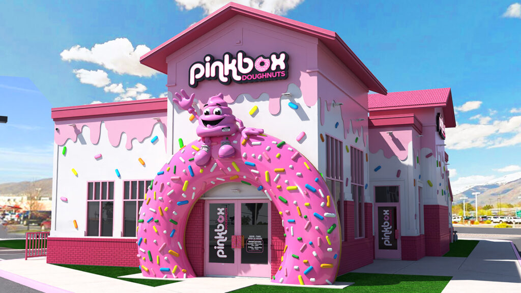 Pinkbox Doughnuts American Fork Exterior